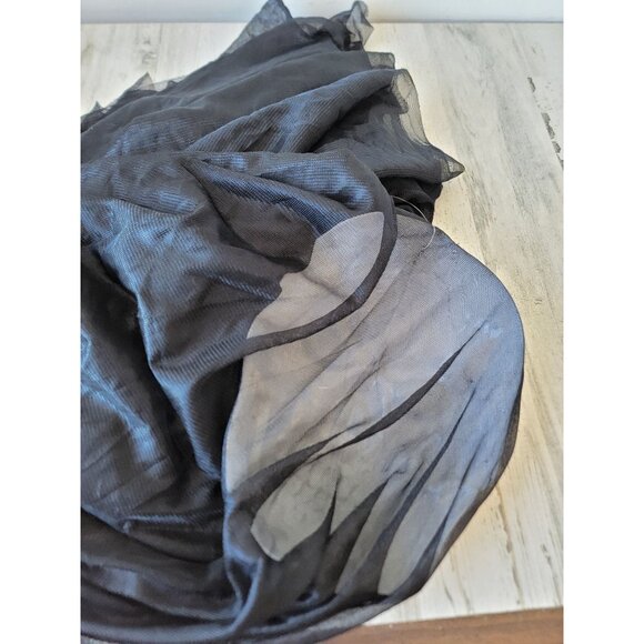 Large hanging skeleton face skull mask Halloween home decor prop - Picture 7 of 8